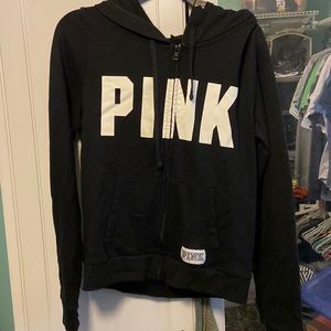 VS PINK ZIP UP